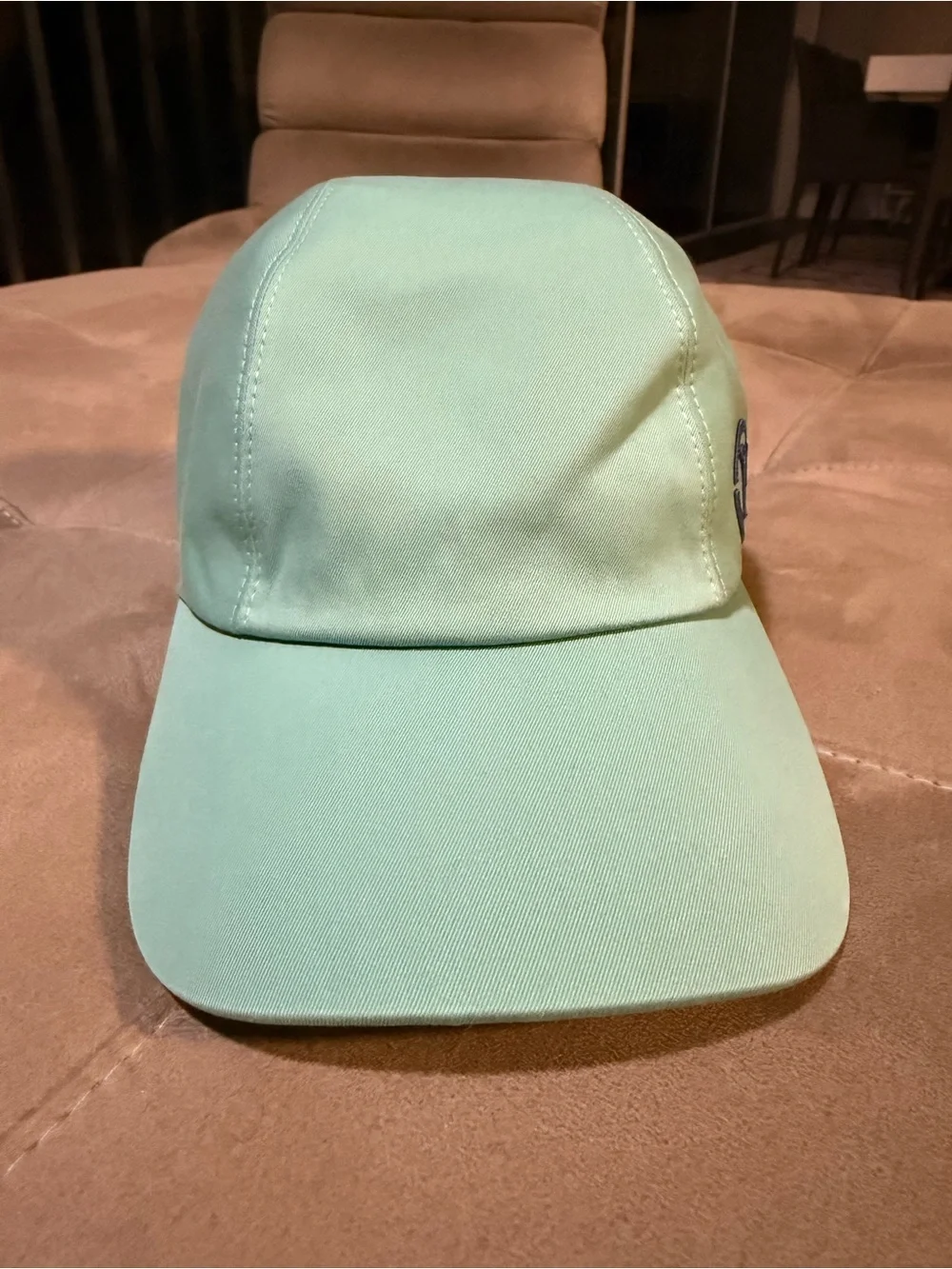NWT, Unisex Hermes Baseball Cap with Navy 'H' Logo